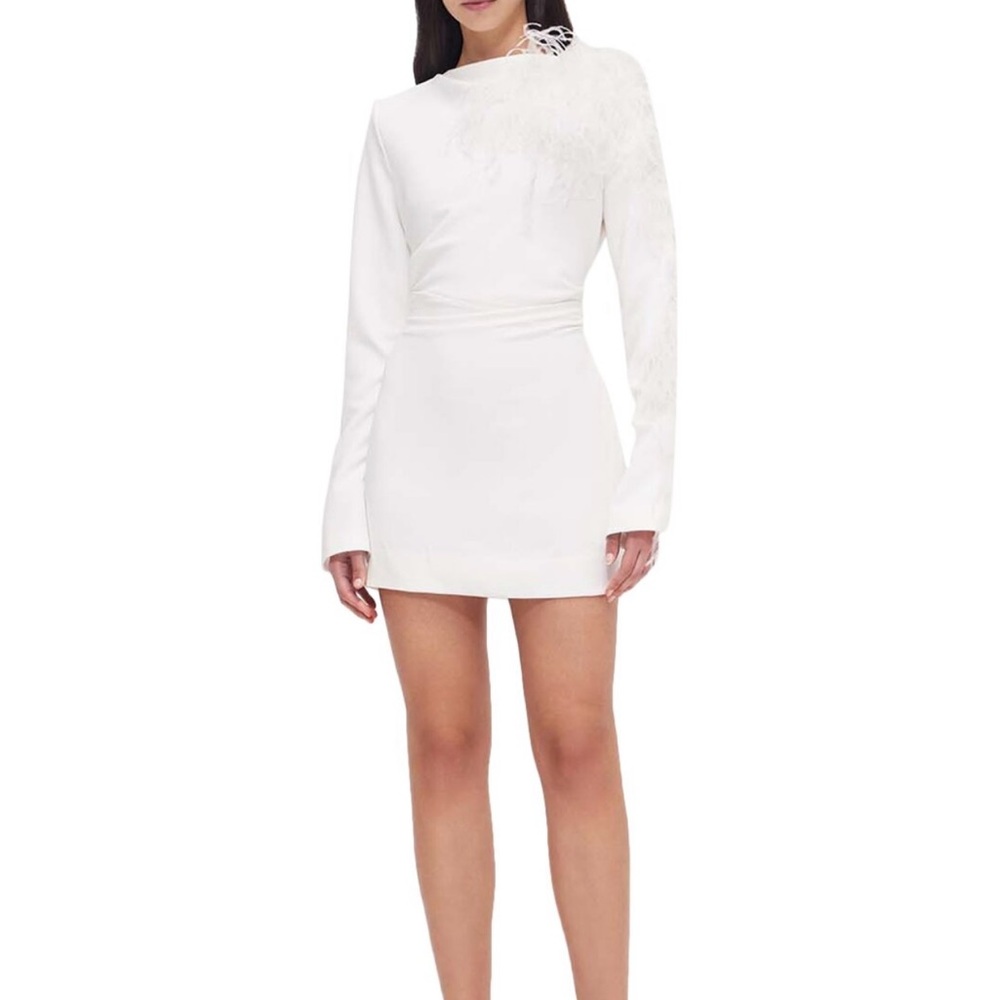 Rachel Gilbert Long Sleeve Sheath Dress